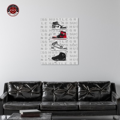 Hype Sneakers Gallery Wrapped Canvas Wall Art, 30" x 36"