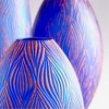 Cyan Design - Fused Groove - Large Vase - 7.25 Inches Wide By 12.75 Inches High - 3 of 3