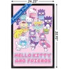 Trends International Hello Kitty and Friends: 24 Summer Fresh - Group Framed Wall Poster Prints - 3 of 4
