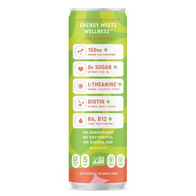 Gorgie Candy Apple Sugar Free Energy Drink - 12 fl oz