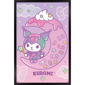 Trends International Hello Kitty and Friends: 24 Dreamland - Kuromi Framed Wall Poster Prints - 1 of 4
