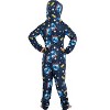 Polar Express Big Kids Believe Hooded One-Piece Footless Sleeper Union Suit - image 4 of 4