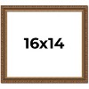 PosterPalooza | Classic Gold Picture Frame - UV Acrylic, Backing Board, Hanging Hardware Included - 2 of 4