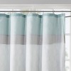 LunaLulinlk Printed and Embroidered Shower Curtain - 4 of 4