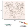 Paw Patrol Creative Coloring Canvas Painting and Activity Set for Kids, 1000+ pcs - 4 of 4