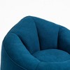 Bean Bag Sofa Chair with Padded Foam Padding Compressed With Footrest - 2 of 3