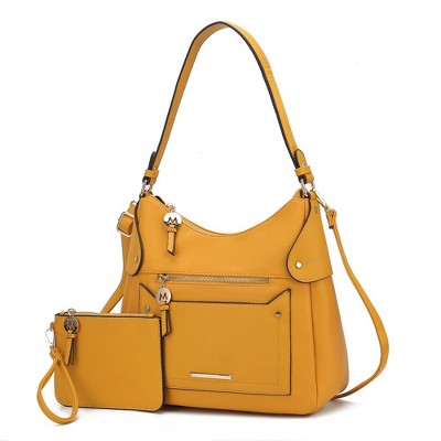 MKF Collection Maeve Women’s Shoulder Bag with Wristlet Pouch by Mia K