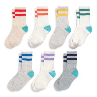 Primary Kids Athletic Sock 7-Pack