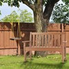 VINGLI Outdoor HDPE Bench, 49in Waterproof Poly Lumber Garden Bench, 2-3 Person Patio Bench with 800 lbs Weight Capacity for Park Yard Entryway - 2 of 4