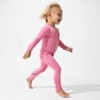 Bellabu Bear Baby Bubblegum Pink Bamboo Convertible Footie - 3 of 4