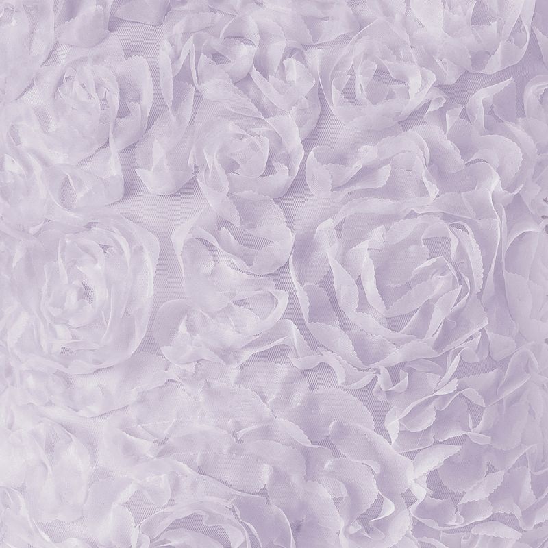 Sweet Jojo Designs Girl Laundry Hamper Rose Lavender Purple, 3 of 5
