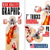 Madd Gear 31" Drop Through Longboard Skateboard 70mm Wheels ABEC-7 Bearings Maple Deck - 4 of 4