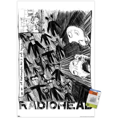 Trends International Radiohead - Scribble Unframed Wall Poster Prints - image 1 of 4