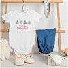 Classic Christmas Tree Tis The Season Baby Romper Boys or Girls Brisco Brands - 3 of 4