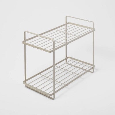 3 Tier Drawer Organizer Brushed Nickel - Brightroom™ : Target