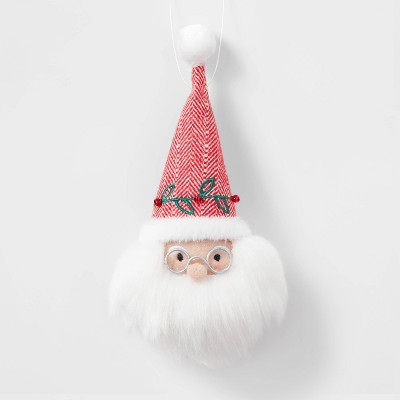 Gnome Santa with Glasses Christmas Tree Ornament - Wondershop™