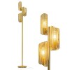 Brightech Lyra Mid-Century (Includes LED Light Bulb) Tree Floor Lamp Antiqued Brass - 2 of 4