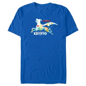 Men's DC League of Super-Pets Krypto Silhouette T-Shirt - 1 of 4