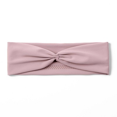 The Hair Edit Lotus Fabric Headband - Mauve