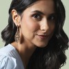 SOHI Women's Maxi Marquise Drop Earrings - 3 of 4