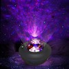 LED Colorful Starry Projector Blueteeth USB Voice Control Music Player Projection Lamp - 3 of 4
