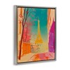 Stupell Industries Abstract French View Floating Frame Canvas Art, Gray, 17" x 21" - 2 of 4