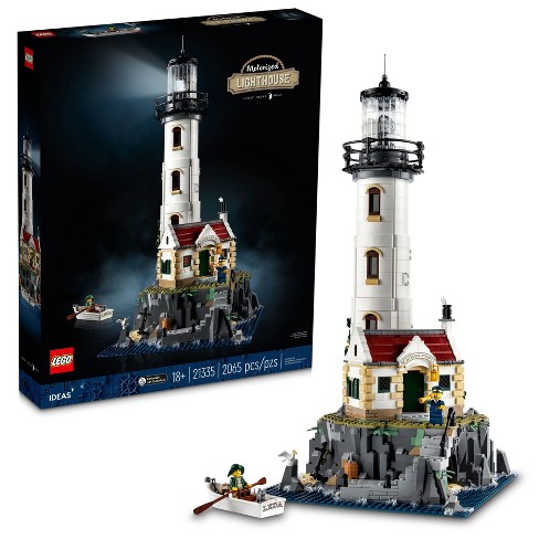 Lego Ideas Motorized Lighthouse Model Building Kit 21335 Target