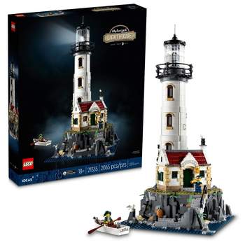 LEGO Ideas Motorized Lighthouse Model Building Kit 21335