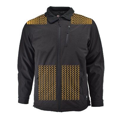 Five Brother Men's Heated Softshell Jacket w/Power Bank