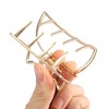 Unique Bargains Women's 2.7 Inch Metal Hair Clips Hair Barrettes for Fashion Accessories - 4 of 4