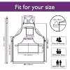 Heavy-Duty Multi-Pocket Canvas Apron - for Gardening, Painting, BBQ, Carpentry & More, Adjustable Sizes M to XXL for All Professions - 2 of 4