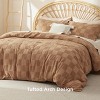 3 Pieces Boho Duvet Cover Set for All Seasons Soft Shabby Chic Embroidery Boho Bedding - 2 of 4