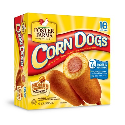 Foster Farms Frozen Chicken Corn Dogs - 42.72oz/16ct