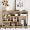 80" Modular TV Stand,2 Piece Adjustable Media Console with Open Storage Shelves,L-Shaped Bookshelf for Living Room-Baofuwish - 3 of 4