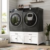 FUFU&GAGA White Washer Base Cabinet - Functional and Stylish Laundry Room Essential - 3 of 4