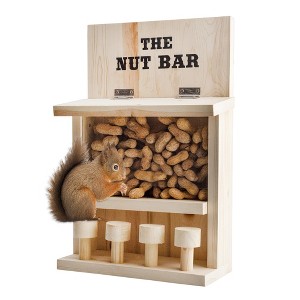 Esterno Nut Bar Squirrel Feeder; Funny Bar Stool Outdoor Squirrel Feeder - 1 of 4