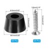 Unique Bargains Non Slip Corrosion Resistant Durable Rubber Material Rubber Feet 20 Pcs - 2 of 4