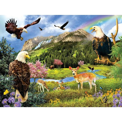 Sunsout Eagle Valley 1000 pc Jigsaw Puzzle 35019