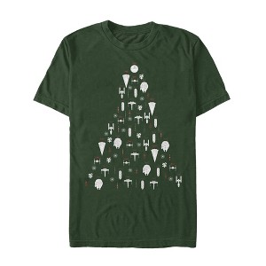Men's Star Wars Galactic Christmas Ornaments T-Shirt - 1 of 4