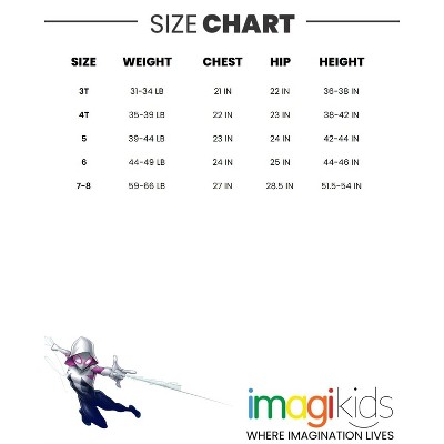 Marvel Spider-Man Spider-Gwen Ghost Spider Little Girls Rash Guard and Bikini Bottom Black / Purple 6 — фото 7
