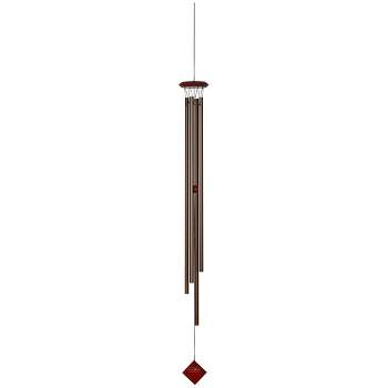Woodstock Wind Chimes Encore® Collection, Chimes of Saturn, 47'' Bronze Wind Chime DCB47