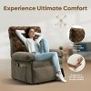 Bestier Power Lift Recliner Chair for Elderly,Adjustable Angle Electric Recliner With Triple Motor,Side Pocket&Soft Recliner for Living Room & Bedroom - 3 of 4