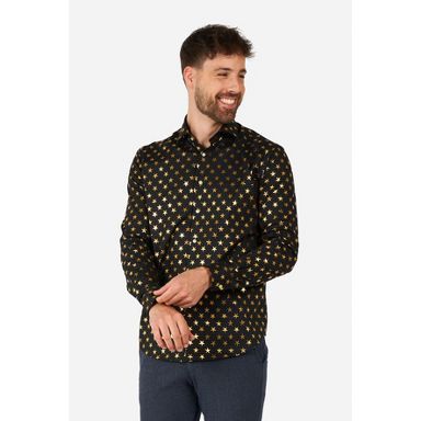 christmas party dress shirts SN20253 Flying Santa ( Best priced Christmas Party Shirts ever)   Cottonseed Casual Wear