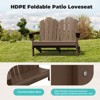 Hyleory 2-Seater Adirondack Chair , Soft Double Chair, Foldable Balcony Cloud Chair, Weather Resistant - 4 of 4