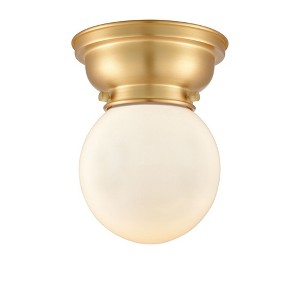 Beacon - 1 Light Flush Mount In Industrial Style-7.15 Inches Tall and 6.25 Inches Wide - 1 of 1