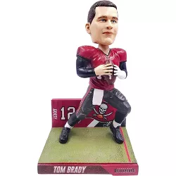 Forever Collectibles Tampa Bay Buccaneers Tom Brady #12 Big Ticket Series NFL Bobblehead