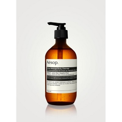 Aesop Citrus Melange Body Cleanser | Gentle Low-Foaming Gel Cleanser For Skin | Citrus Aroma with Botanical Extracts | 16.9 oz