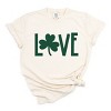Simply Sage Market Love Clover Puff  Garment Dyed Tee - 2 of 4