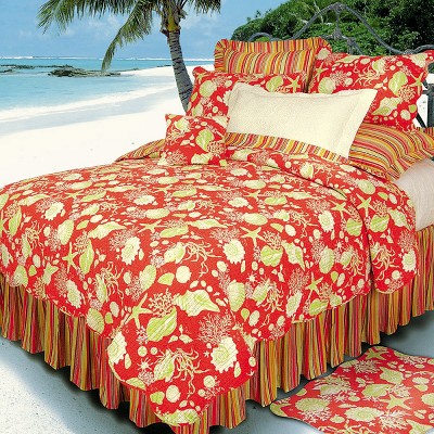 C&F Home 20" x 26" Coral Shells Standard Sham