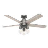 52" Hardwick Ceiling Fan with Remote (Includes LED Light Bulb) - Hunter Fan